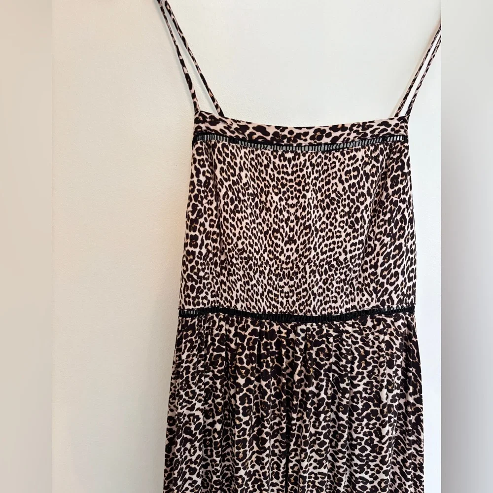 Leopard Print Maxi Dress - Picture 2 of 5
